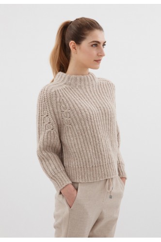 PESERICO_SHORT_SWEATER_WITH_CABLE_KNIT_DETAILS_MARIONA_FASHION_CLOTHING_WOMAN_SHOP_ONLINE_S99753F03
