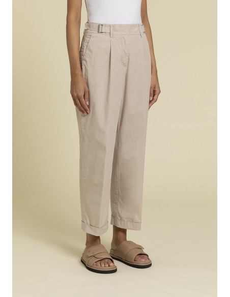 PESERICO_WIDE_LEG_TROUSERS_WITH_PLEATS_AND_BUCKLES_AT_WAIST_MARIONA_FASHION_CLOTHING_WOMAN_SHOP_ONLINE_M04831TN