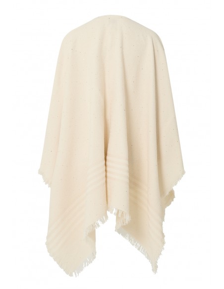 PESERICO_BOUCLE_PONCHO_WITH_SEQUINS,_STRIPES_AND_FRINGES_ON_EDGE_MARIONA_FASHION_CLOTHING_WOMAN_SHOP_ONLINE_S31425C0