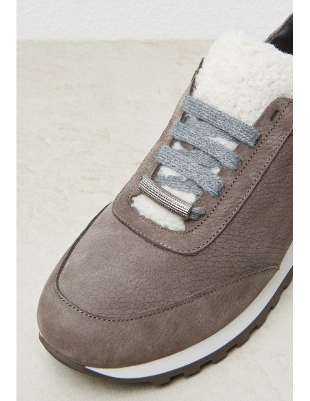 PESERICO_SNEAKERS_WITH_SHEARLING_DETAIL_MARIONA_FASHION_CLOTHING_WOMAN_SHOP_ONLINE_S39578C0