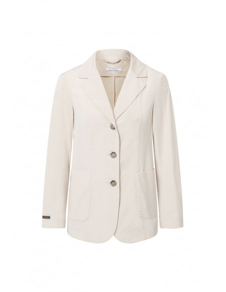 PESERICO_FITTED_BLAZER_IN_SATINED_COTTON_MARIONA_FASHION_CLOTHING_WOMAN_SHOP_ONLINE_S01120