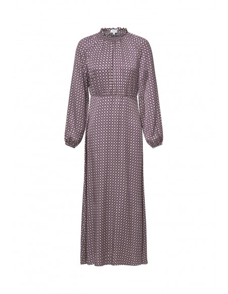 MIRTO_PRINTED_DRESS_WITH_GATHERED_NECK_MARIONA_FASHION_CLOTHING_WOMAN_SHOP_ONLINE_4209