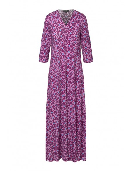 MARIONA_V_NECK_PRINTED_KNIT_DRESS_MARIONA_FASHION_CLOTHING_WOMAN_SHOP_ONLINE_4174H