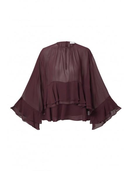 MARELLA_MAXI_GASE_BLOUSE_WITH_FRILL_AT_WAIST_MARIONA_FASHION_CLOTHING_WOMAN_SHOP_ONLINE_2523116041200