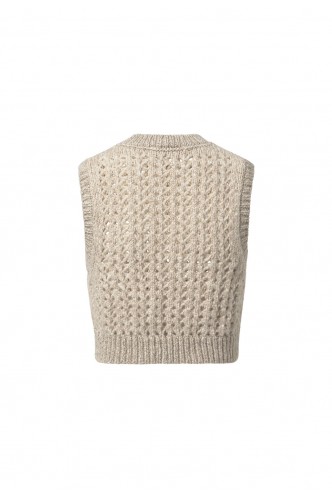 PESERICO_OPEN_WORK_LUREX_VEST_MARIONA_FASHION_CLOTHING_WOMAN_SHOP_ONLINE_A98185F03 2