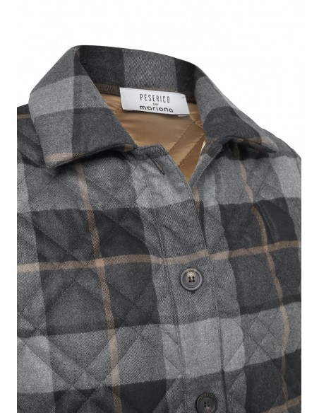 PESERICO_QUILTED_CHECKED_SHIRT_JACKET_MARIONA_FASHION_CLOTHING_WOMAN_SHOP_ONLINE_S23026