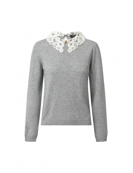 FABIANA_FILIPPI_SWEATER_WITH_CROCHET_COLLAR_MARIONA_FASHION_CLOTHING_WOMAN_SHOP_ONLINE_MAD215F048 FABIANA_FILIPPI_SWEATER_WITH_CROCHET_COLLAR_MARIONA_FASHION_CLOTHING_WOMAN_SHOP_ONLINE_MAD215F048