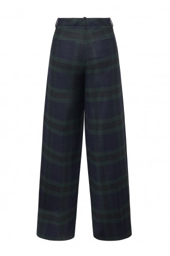 19.61_MILANO_PLEATED_CHECKED_TROUSERS_MARIONA_FASHION_CLOTHING_WOMAN_SHOP_ONLINE_RAFFAELLO 2