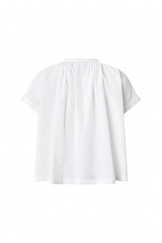 ASPESI_POPLIN_SHIRT_WITH_GATHERED_NECKLINE_MARIONA_FASHION_CLOTHING_WOMAN_SHOP_ONLINE_5458 2