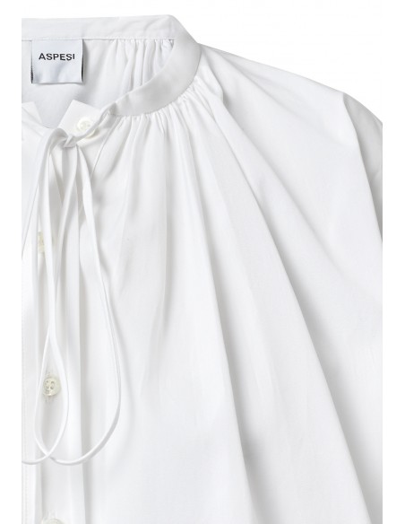 ASPESI_CAMISA_POPELIN_ESCOTE_FRUNCIDO_MARIONA_MODA_ROPA_MUJER_TIENDA_ONLINE_5458