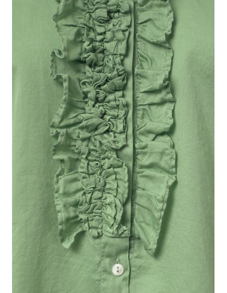 0039_ITALY_SHIRT_WITH_FRILLS_AT_FRONT_MARIONA_FASHION_CLOTHING_WOMAN_SHOP_ONLINE_DAISY